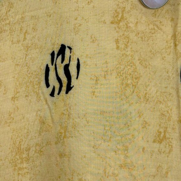 Vintage Caribou New York Tan Brown Black Maxi Beach Sun Dress Size Med Bohemian - Picture 5 of 9